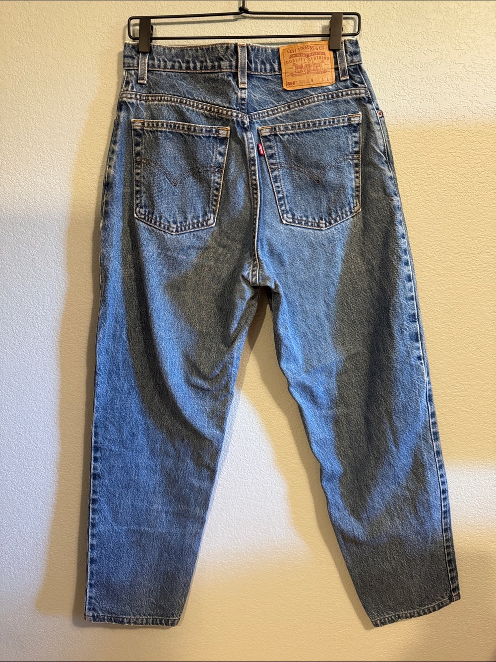 Vintage Levi's 550 Red Tab 100% Cotton Jeans - 90s/Y2K